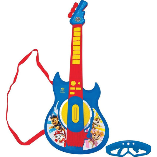 Lexibook Paw Patrol Light-Up Electronic Guitar with Microphone Glasses