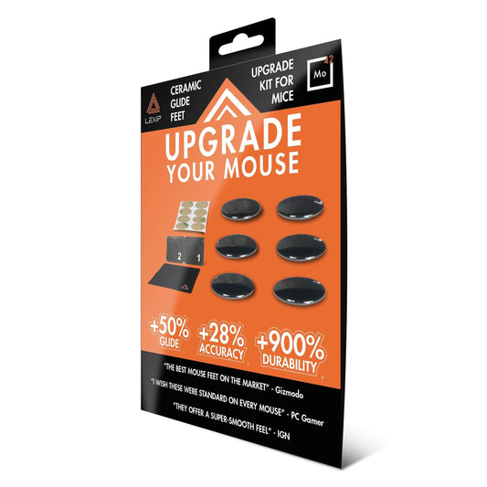 Lexip MO42 Set of 6 Ceramic Glide Feet for PC Mouse 3760210990740