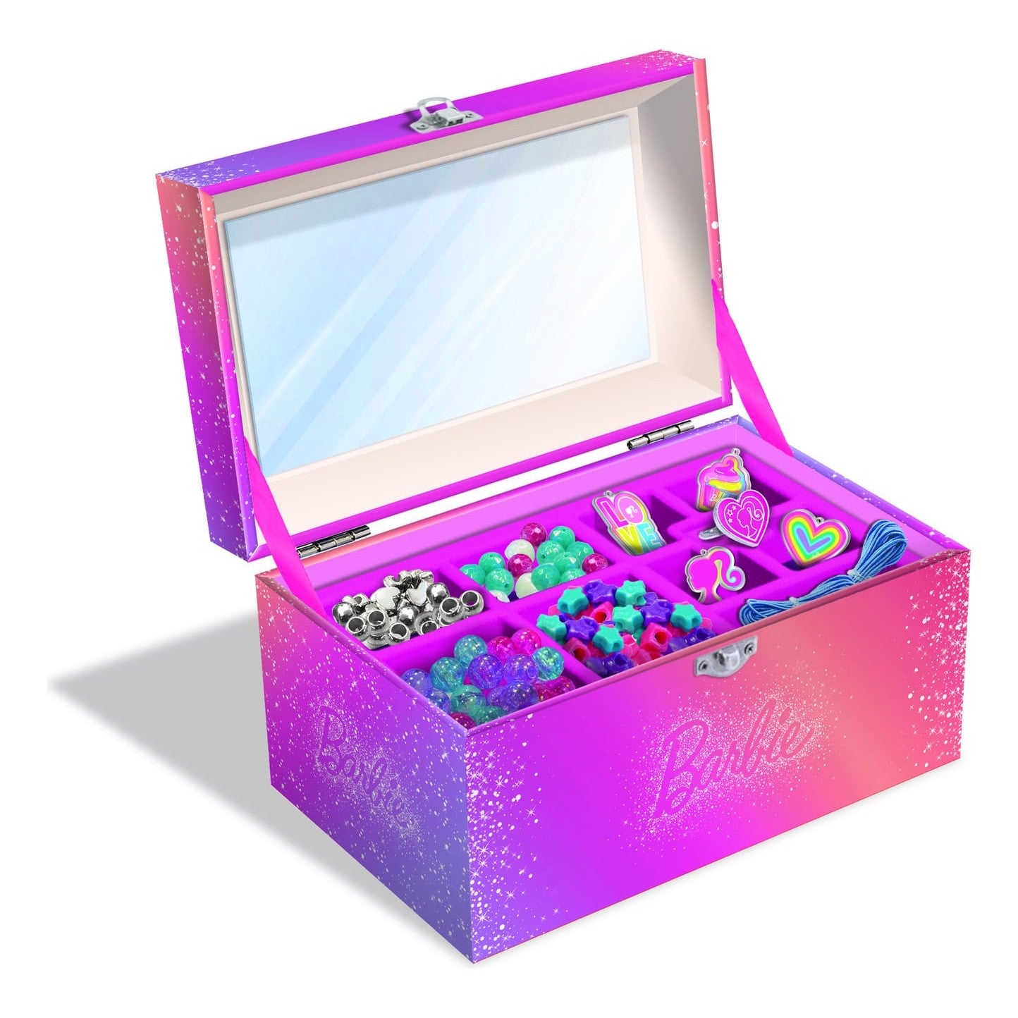 Barbie Bijoux We Dream Together Jewellery Set - Includes Beads And Charms For Making Bracelets And Necklaces