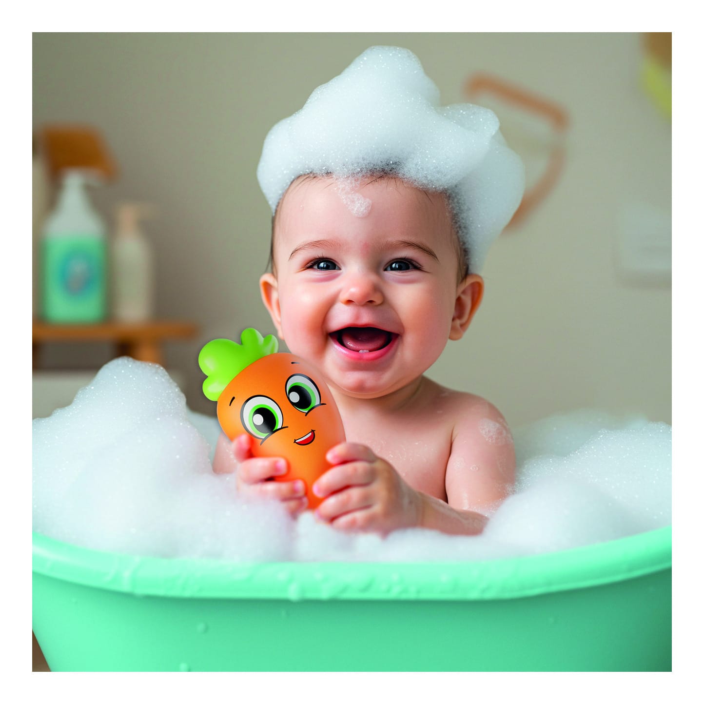 Lisciani Bath Play Set - Creative Water Toys For Imaginative Bath Time And Educational Play