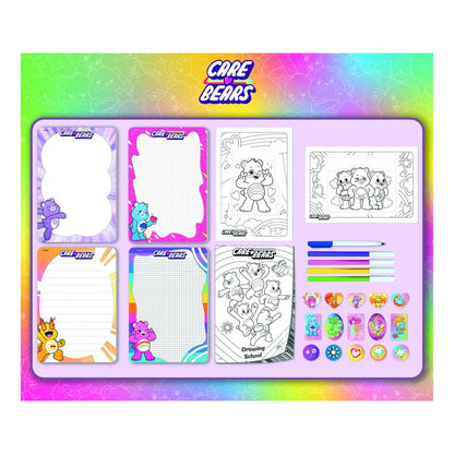 Lisciani Care Bears Colouring And Drawing Backpack - On The Go Art Kit For Kids Everywhere