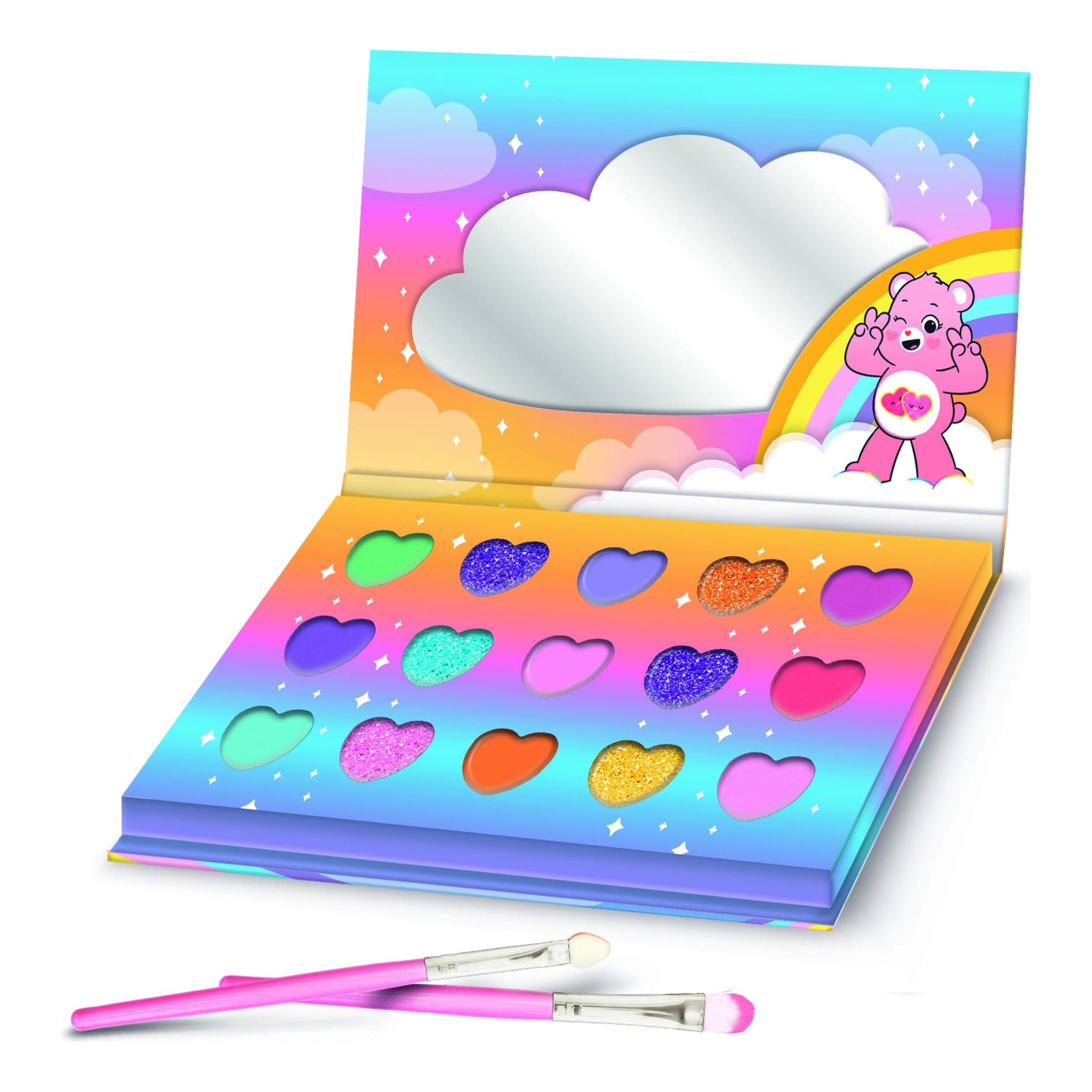 Lisciani Care Bears Make Up Play Set - Colorful Safe Makeup Kit For Creative Fun