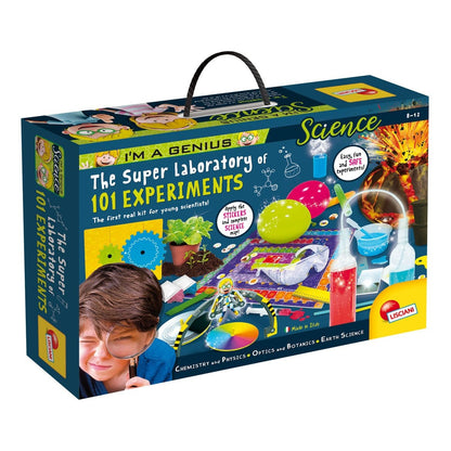 Lisciani I'm A Genius 101 Experiments - A Hands-On Science Kit To Spark Curiosity And Scientific Thinking