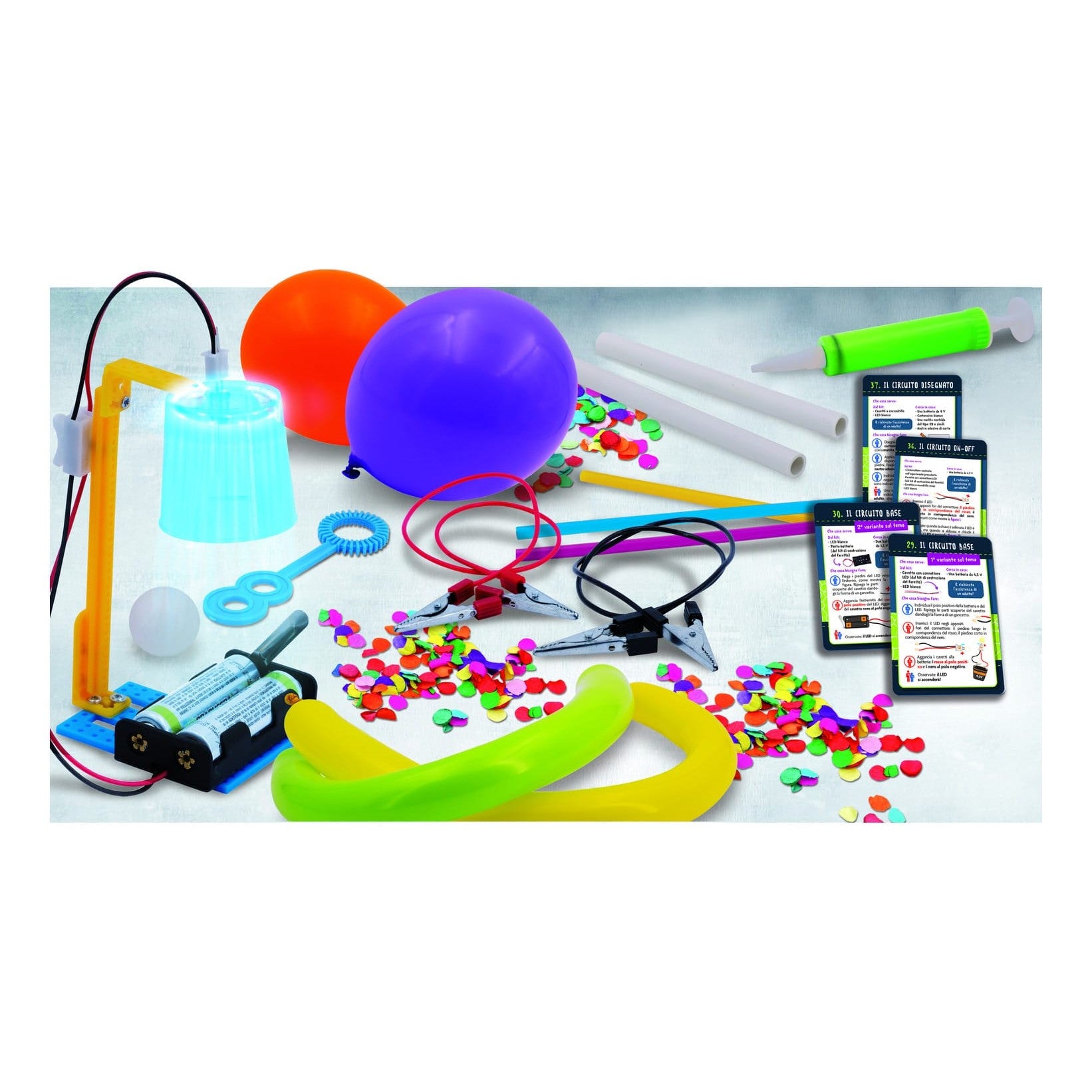 Lisciani I'm A Genius Electricity Science Kit - Discover How Electricity Works With Everyday Objects