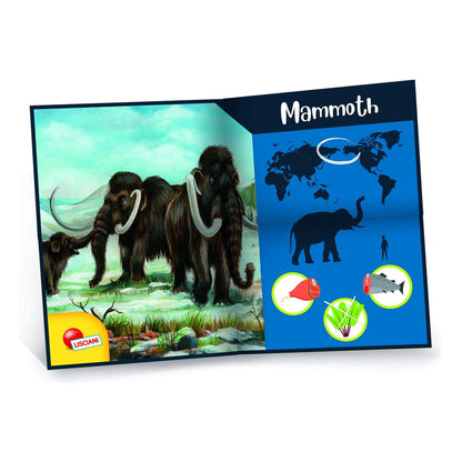 Lisciani Im A Genius Mammoth Super Kit - Excavate And Assemble A Realistic Mammoth Skeleton With Poster