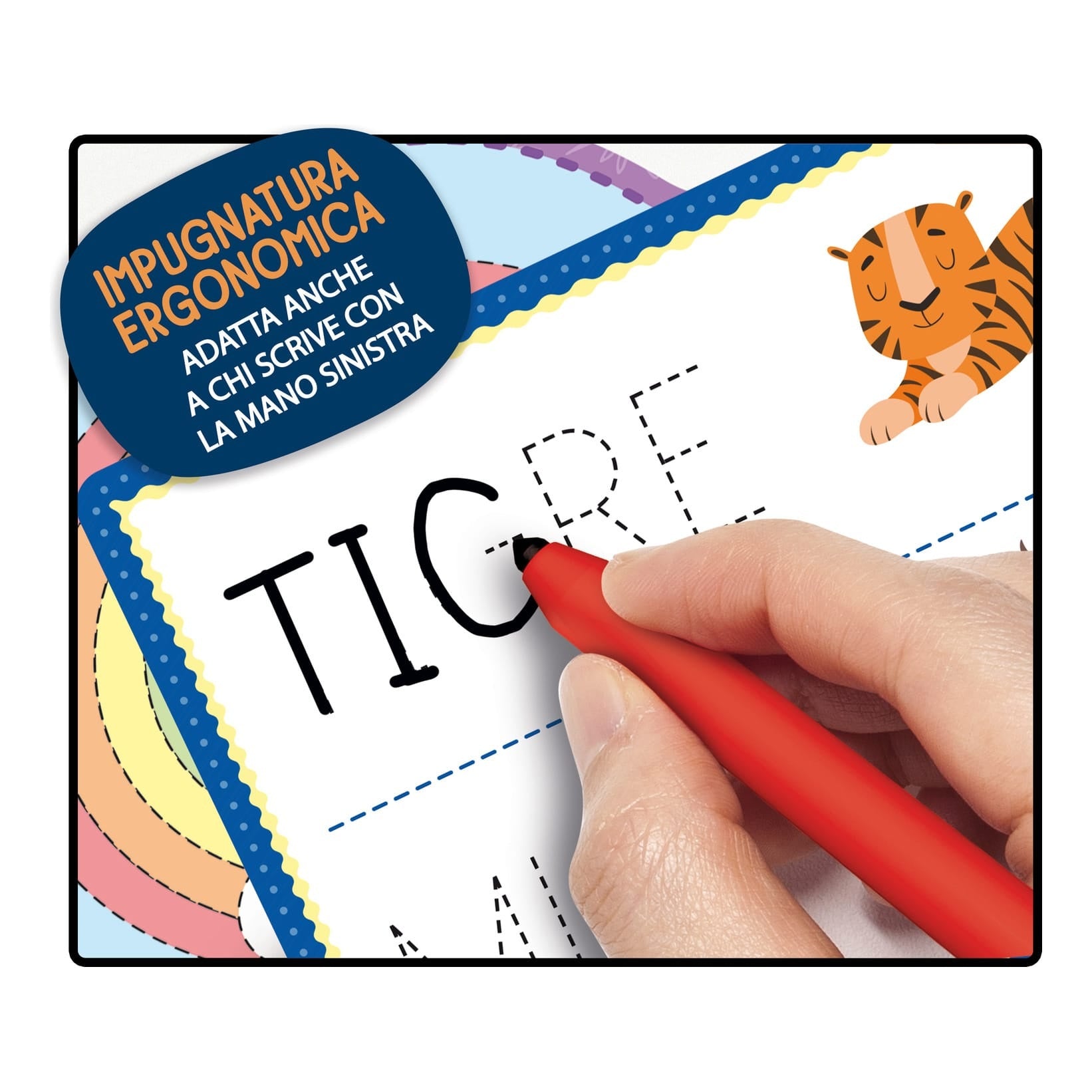Lisciani Montessort Writing School - Develop Fine Motor Skills And Handwriting Confidence