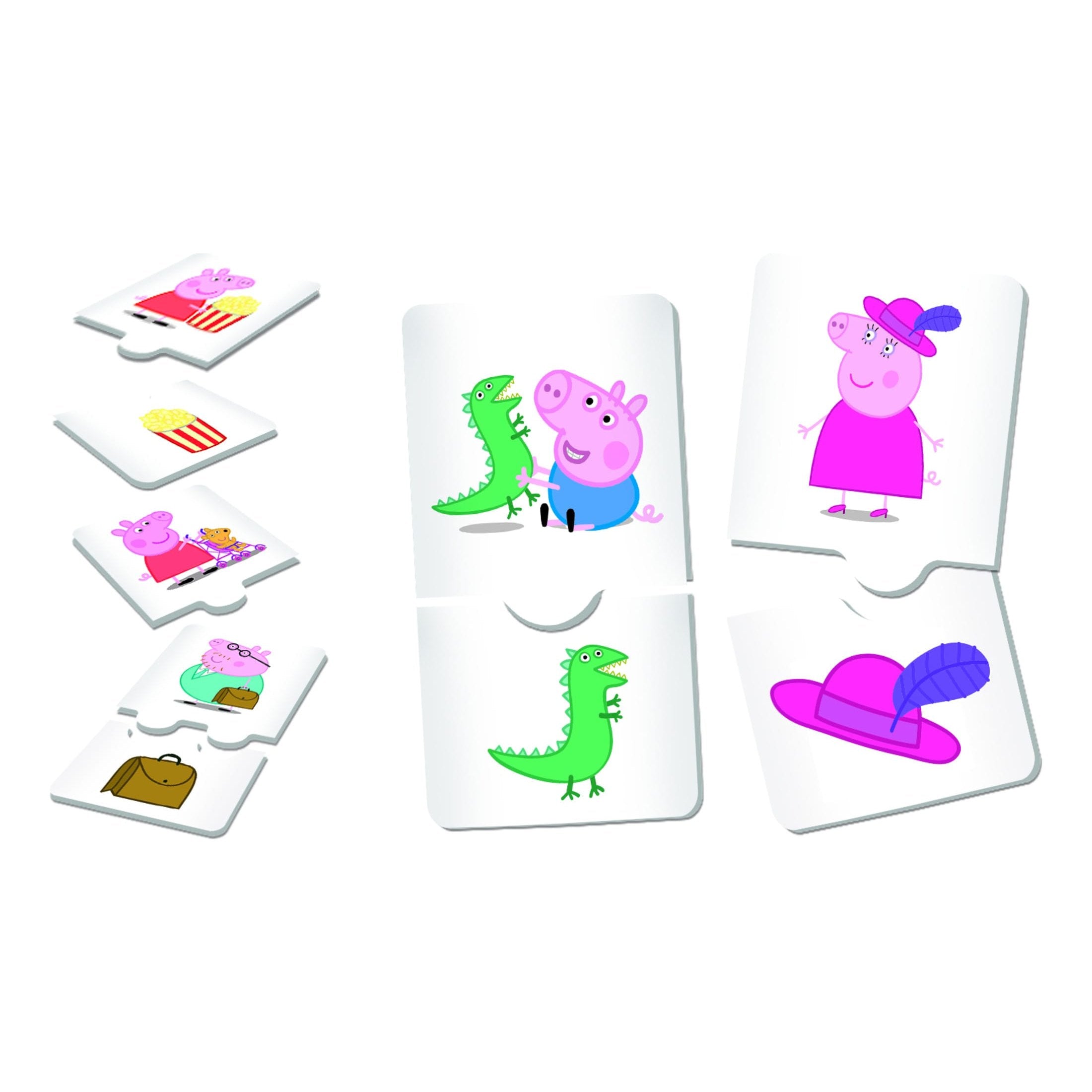 Lisciani Peppa Pig Edu Games - Interlocking Self-Correcting Activities That Build Logic Memory And Imagination 8008324086429