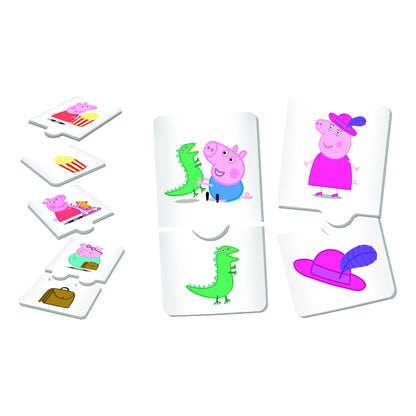 Lisciani Peppa Pig Edu Games - Interlocking Self-Correcting Activities That Build Logic Memory And Imagination 8008324086429