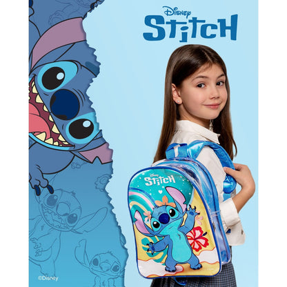 Lisciani Stitch Colouring And Drawing School Backpack - Pop Up Colouring Pages And Personalised Stickers