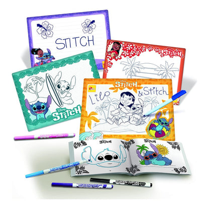 Lisciani Stitch Drawing School - Learn To Draw With Progressive Step By Step Guides And Colorful Illustrations