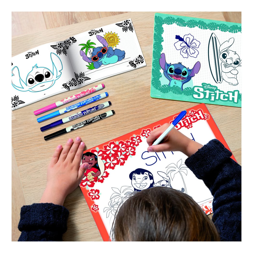 Lisciani Stitch Drawing School - Learn To Draw With Progressive Step By Step Guides And Colorful Illustrations