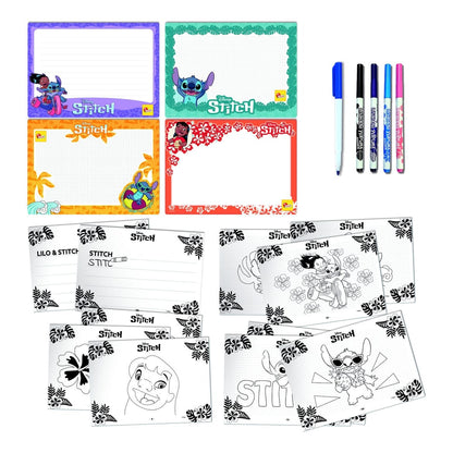 Lisciani Stitch Drawing School - Learn To Draw With Progressive Step By Step Guides And Colorful Illustrations