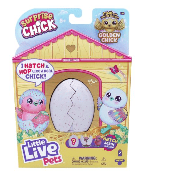 Little Live Pets: Surprise Chick Pink Series 4 630996264515
