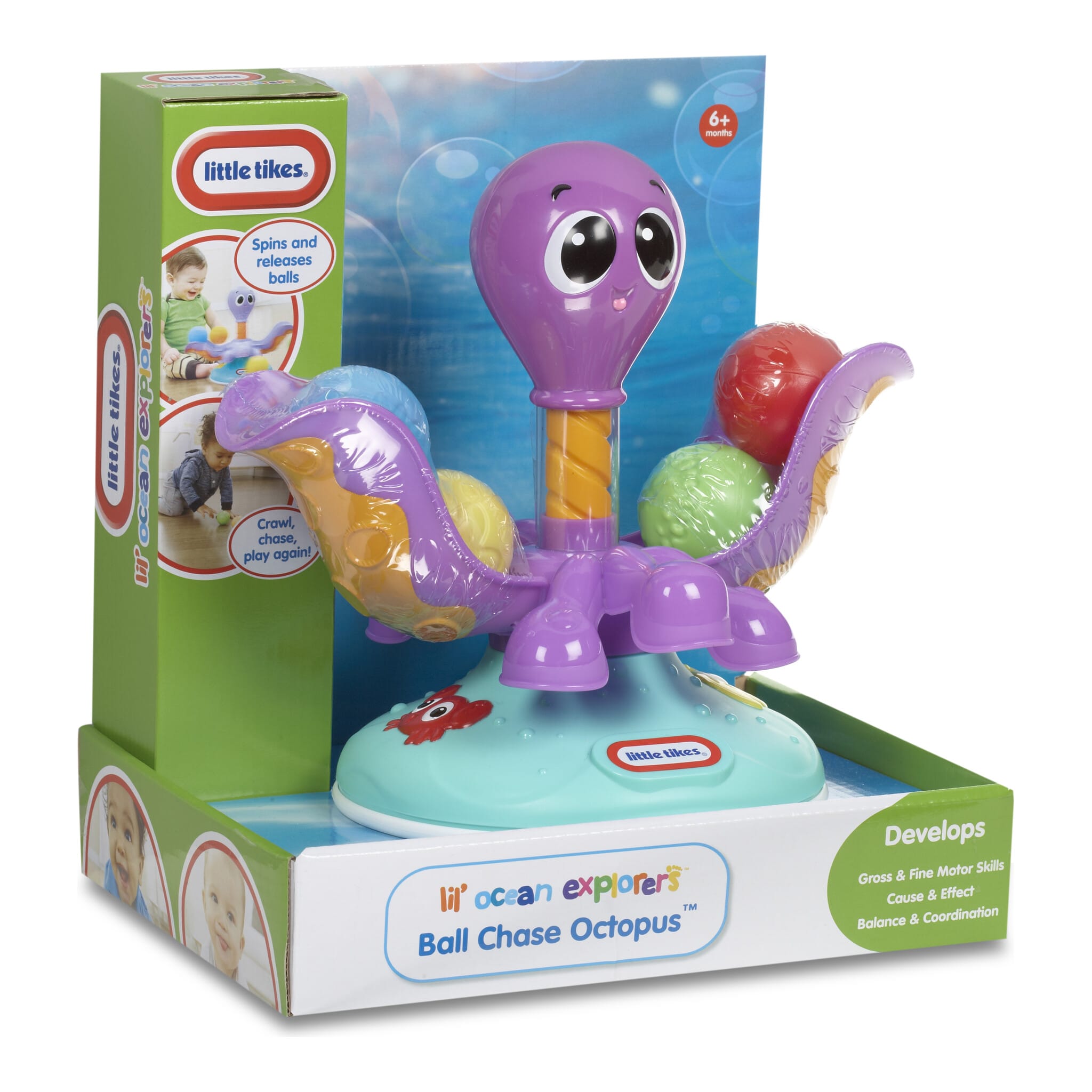 Little Tikes Lil’ Ocean Explorers Ball Chase Octopus