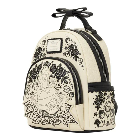 Loungefly - Alice in Wonderland Floral Mini Backpack 671803583030