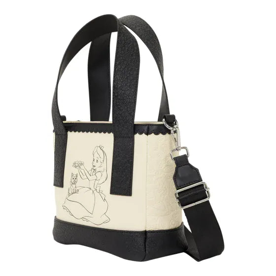Loungefly - Alice in Wonderland Tote Crossbody Bag 671803583054