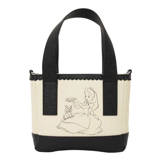 Loungefly - Alice in Wonderland Tote Crossbody Bag 671803583054