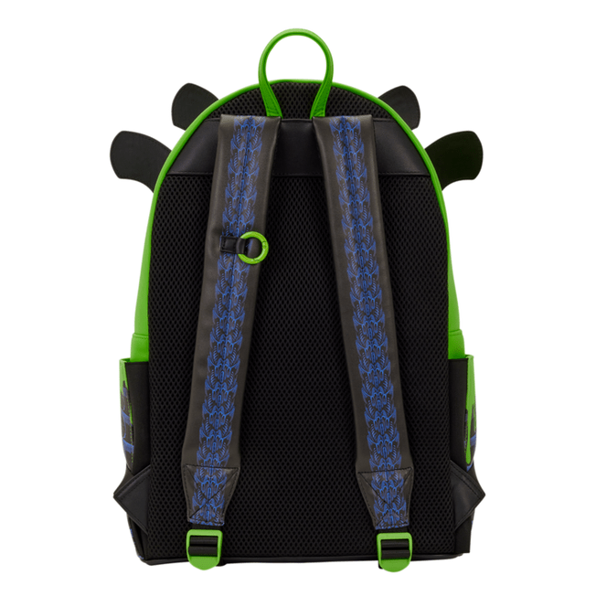 Loungefly - Alien TCS Full Size Backpack Allover Print Zip Front Pocket Adjustable Straps 671803563599