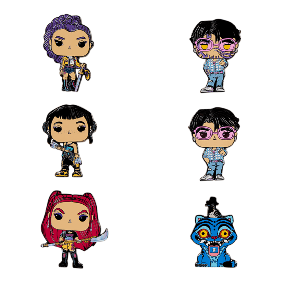 Loungefly - Blind Box Enamel Pins - K-Pop Demon Hunters 671803588646