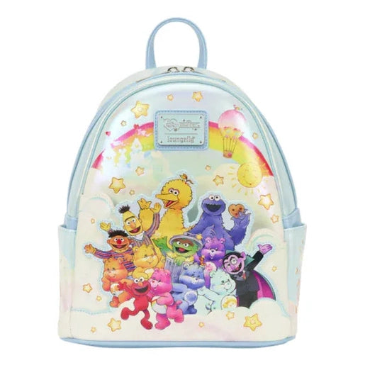 Loungefly - Care Bears x Sesame Street Mini Backpack 671803576520