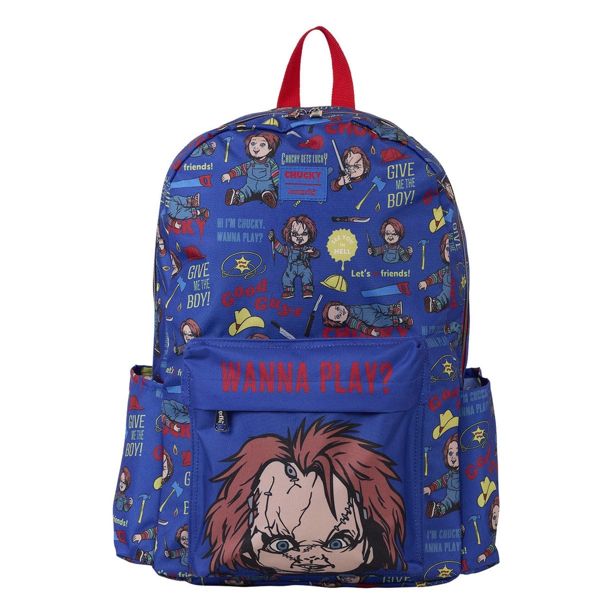 Loungefly - Chucky Good Guys AOP Nylon Backpack Licensed Horror Accessory For Fans
