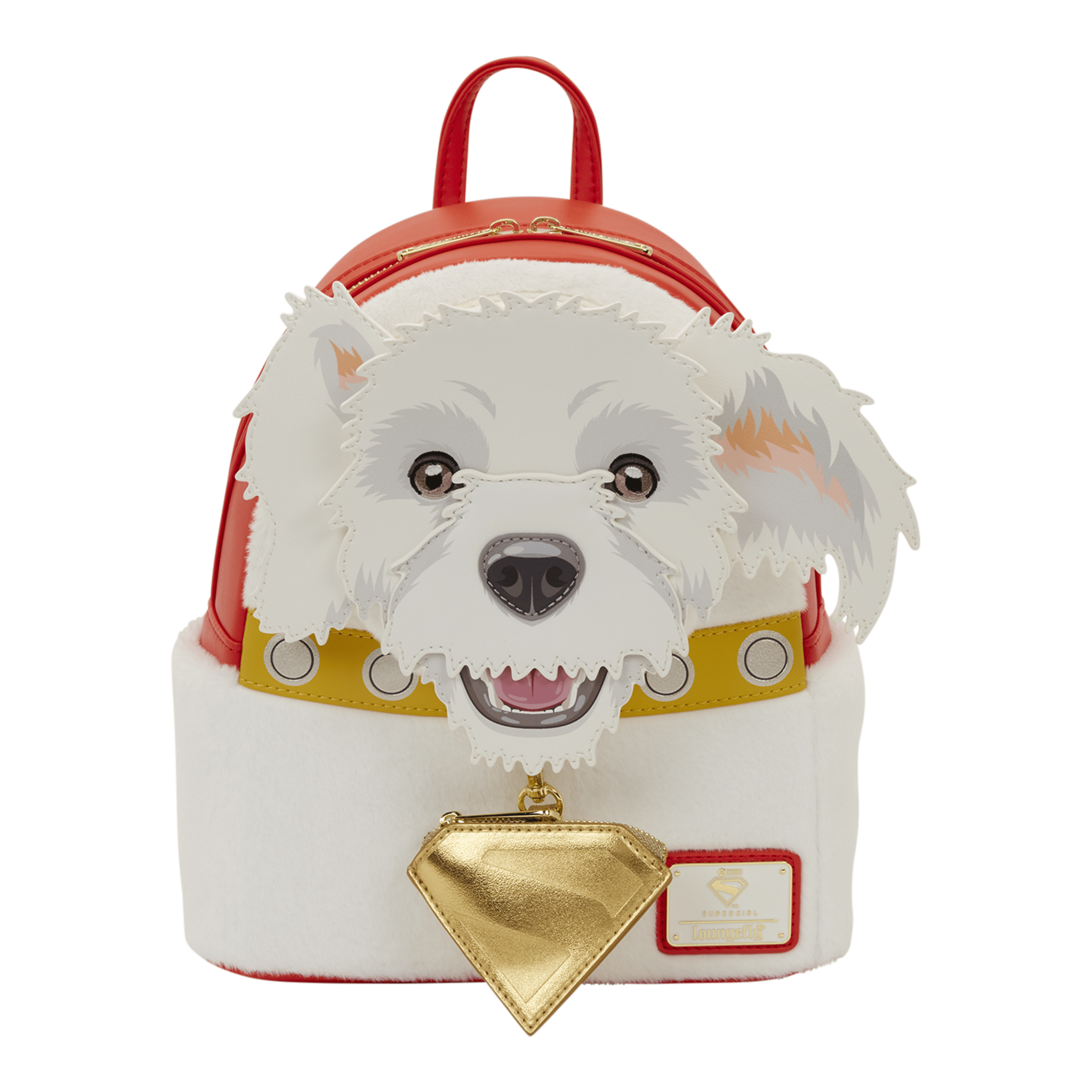 Loungefly DC Comics Supergirl Krypto Cosplay Mini Backpack 671803584228