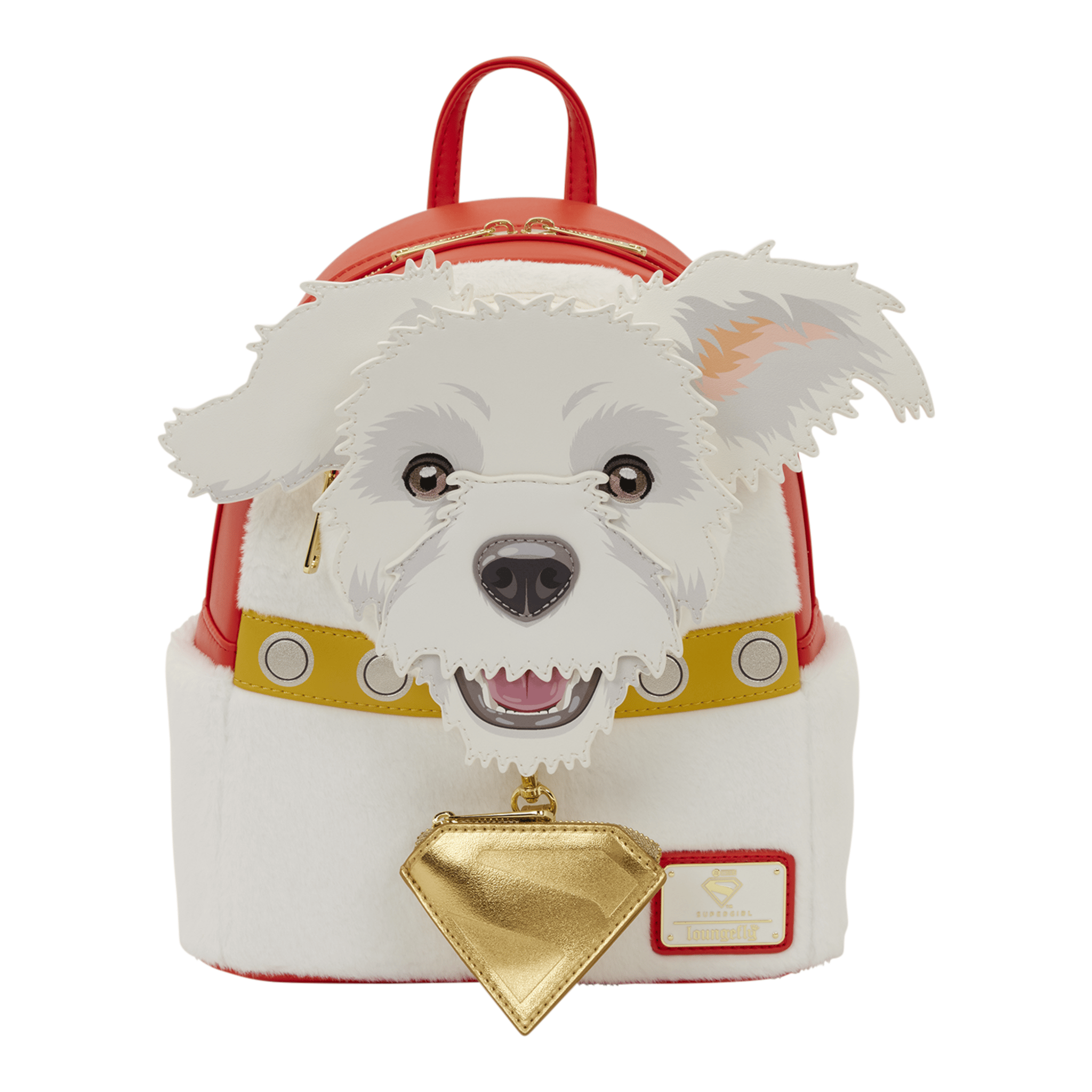 Loungefly DC Comics Supergirl Krypto Cosplay Mini Backpack 671803584228
