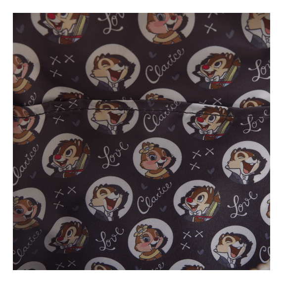 Loungefly - Disney Chip And Dale Two Chips And Miss Mini Pattern Backpack Collectible Style