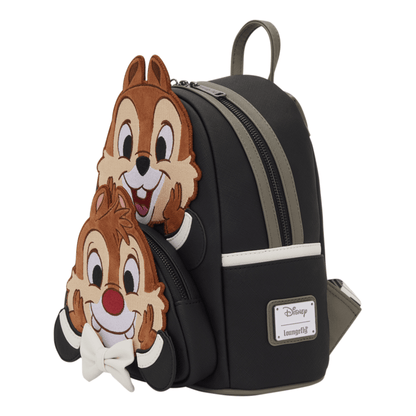 Loungefly - Disney Chip And Dale Two Chips And Miss Mini Pattern Backpack Collectible Style