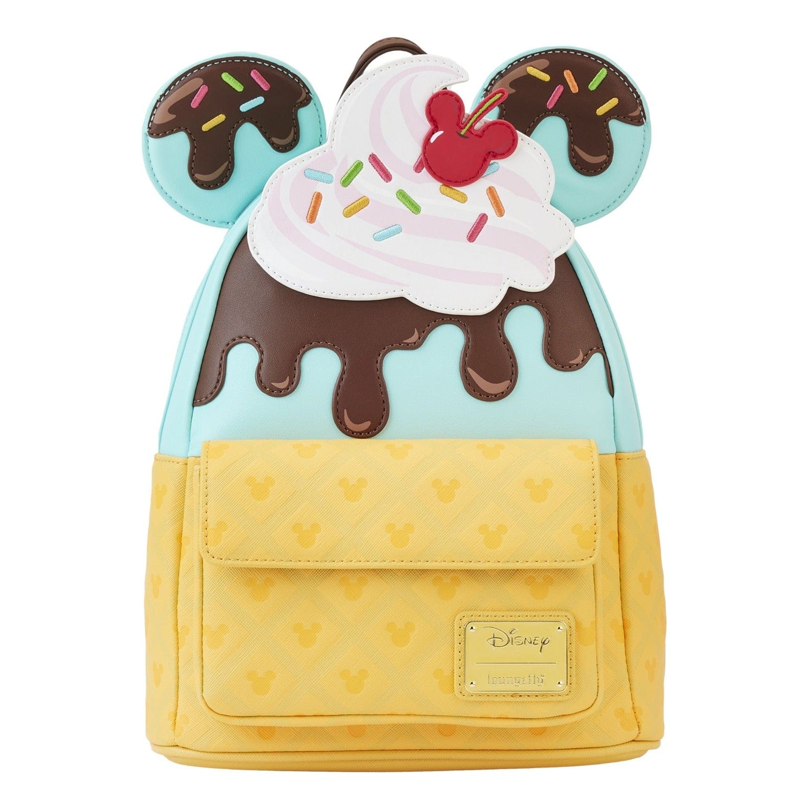 Loungefly – Disney Mickey and Minnie Ice Cream Mini Backpack