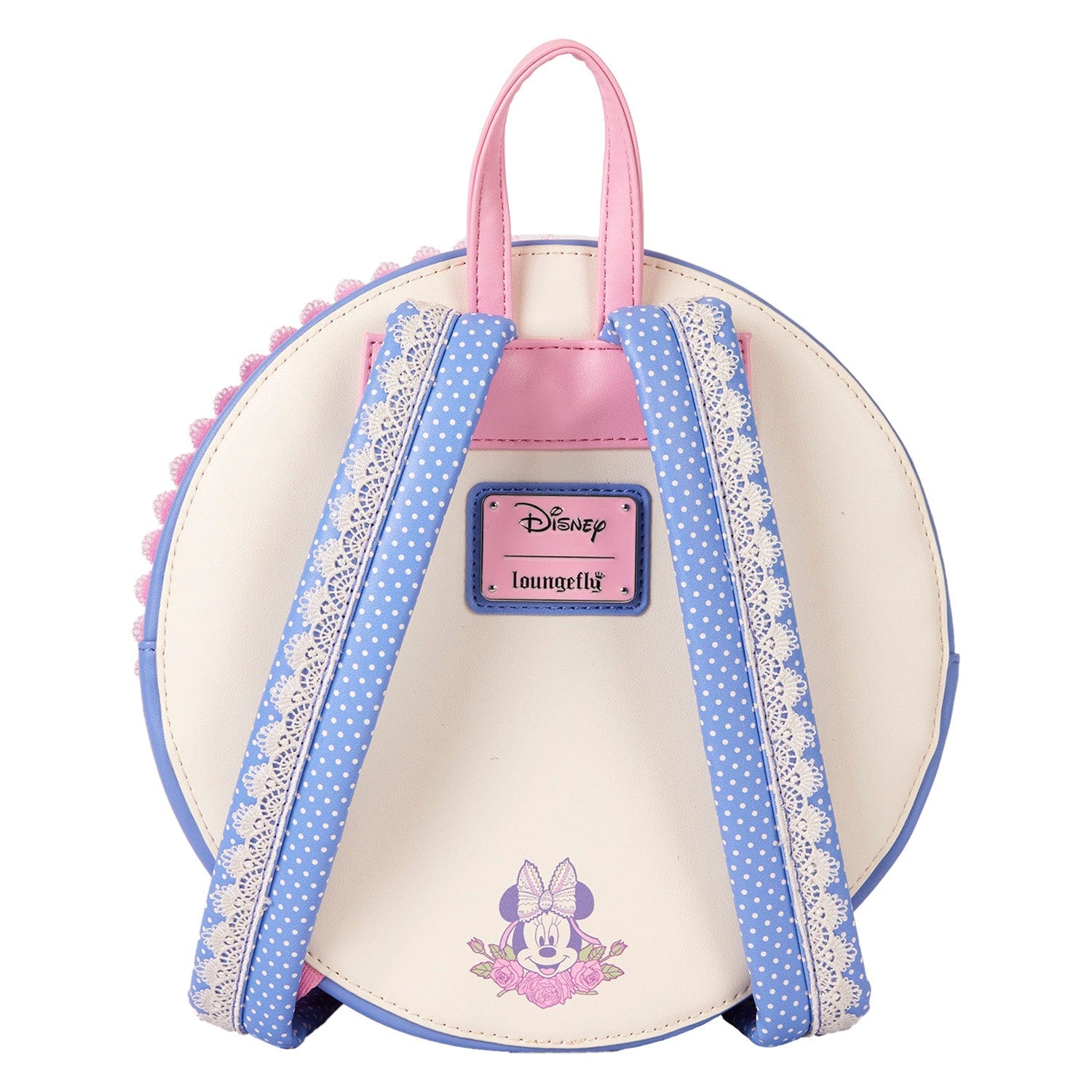 Loungefly – Disney Minnie Mouse Floral and Lace Crossbody Bag 671803542839