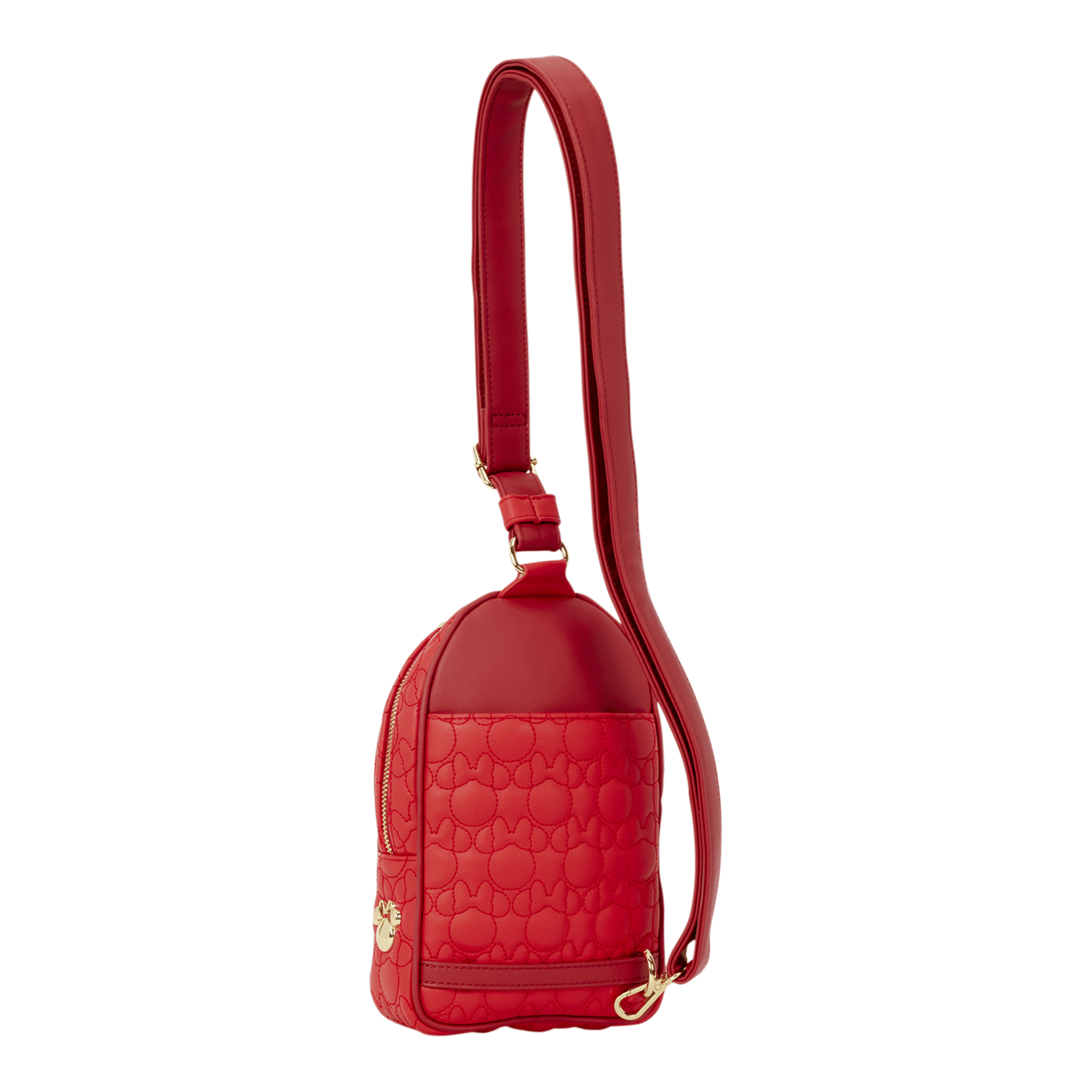 Loungefly Disney Minnie Mouse Silhouette Sling Crossbody Bag 671803586079