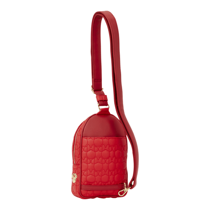 Loungefly Disney Minnie Mouse Silhouette Sling Crossbody Bag 671803586079