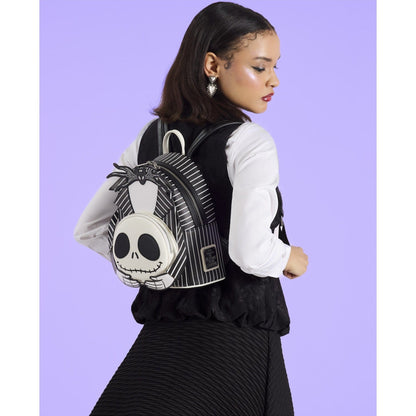 Loungefly - Disney Nightmare Before Christmas Jack Skellington Front Side Backpack