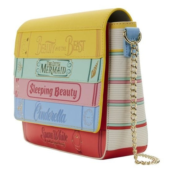 Loungefly - Disney Princess Books Classic Crossbody Bag 671803409088