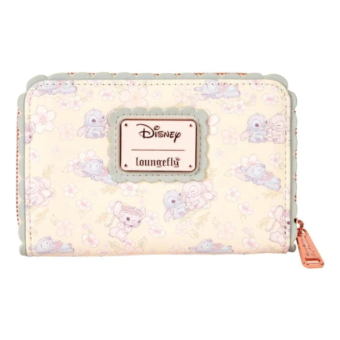 Loungefly – Disney Stitch Cherry Bloss Wallet with Zip
