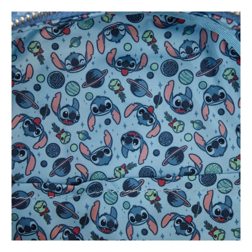 Loungefly - Disney Stitch Plush Poc Mini Backpack