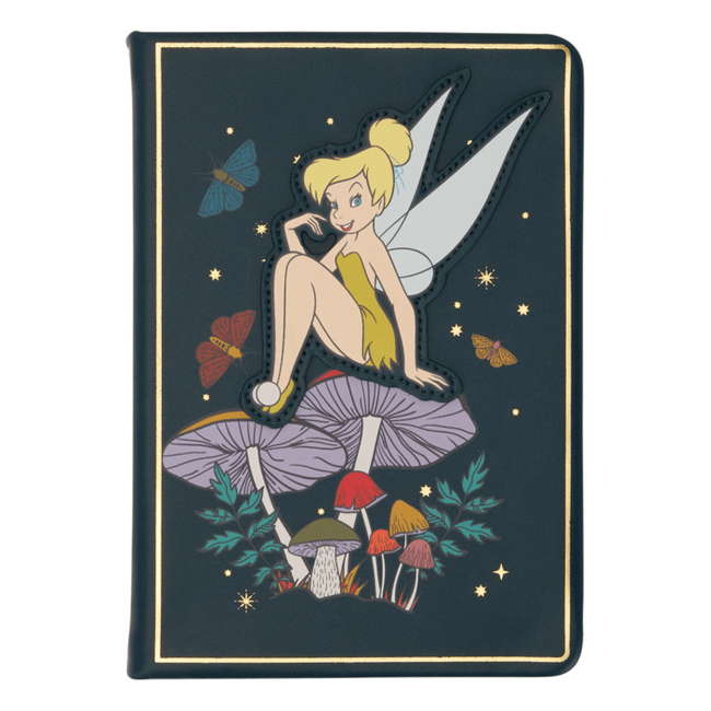 Loungefly - Disney Tinker Bell Journal With Holographic Cover Collectible Stationery 671803564268