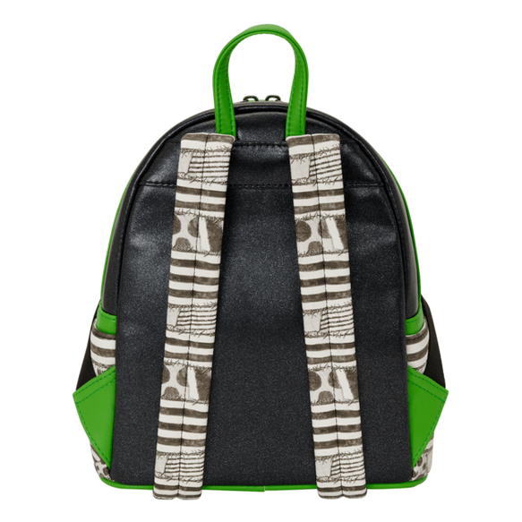 Loungefly - Frankenweenie Mini Backpack With Embroidered Stitching And Adjustable Straps Licensed Tim Burton Design