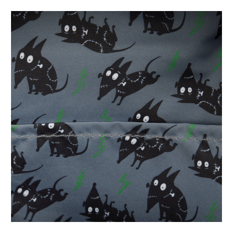 Loungefly - Frankenweenie Mini Backpack With Embroidered Stitching And Adjustable Straps Licensed Tim Burton Design