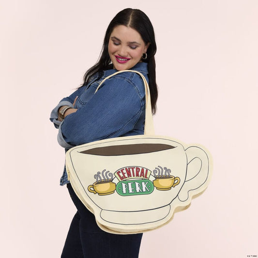 Loungefly - Friends Central Perk Coffee Shop Tote Bag Licensed Franchise Collectible For Fans And Gift