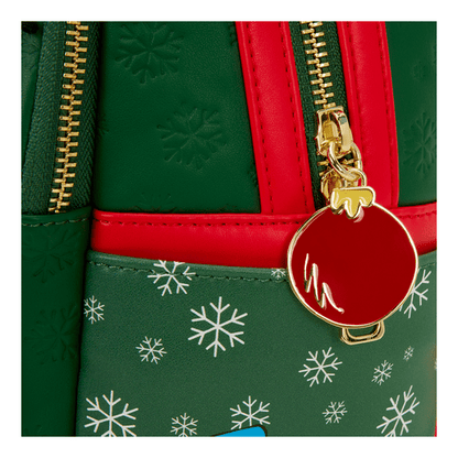 Loungefly - Grinch Holiday Mini Backpack Licensed Character Accessory For Collectors 671803563650