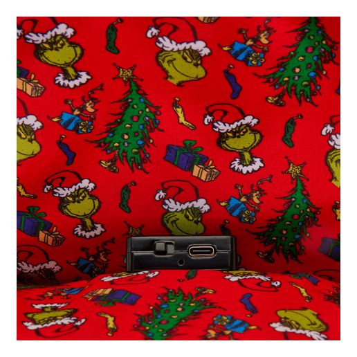 Loungefly - Grinch Holiday Mini Backpack Licensed Character Accessory For Collectors 671803563650