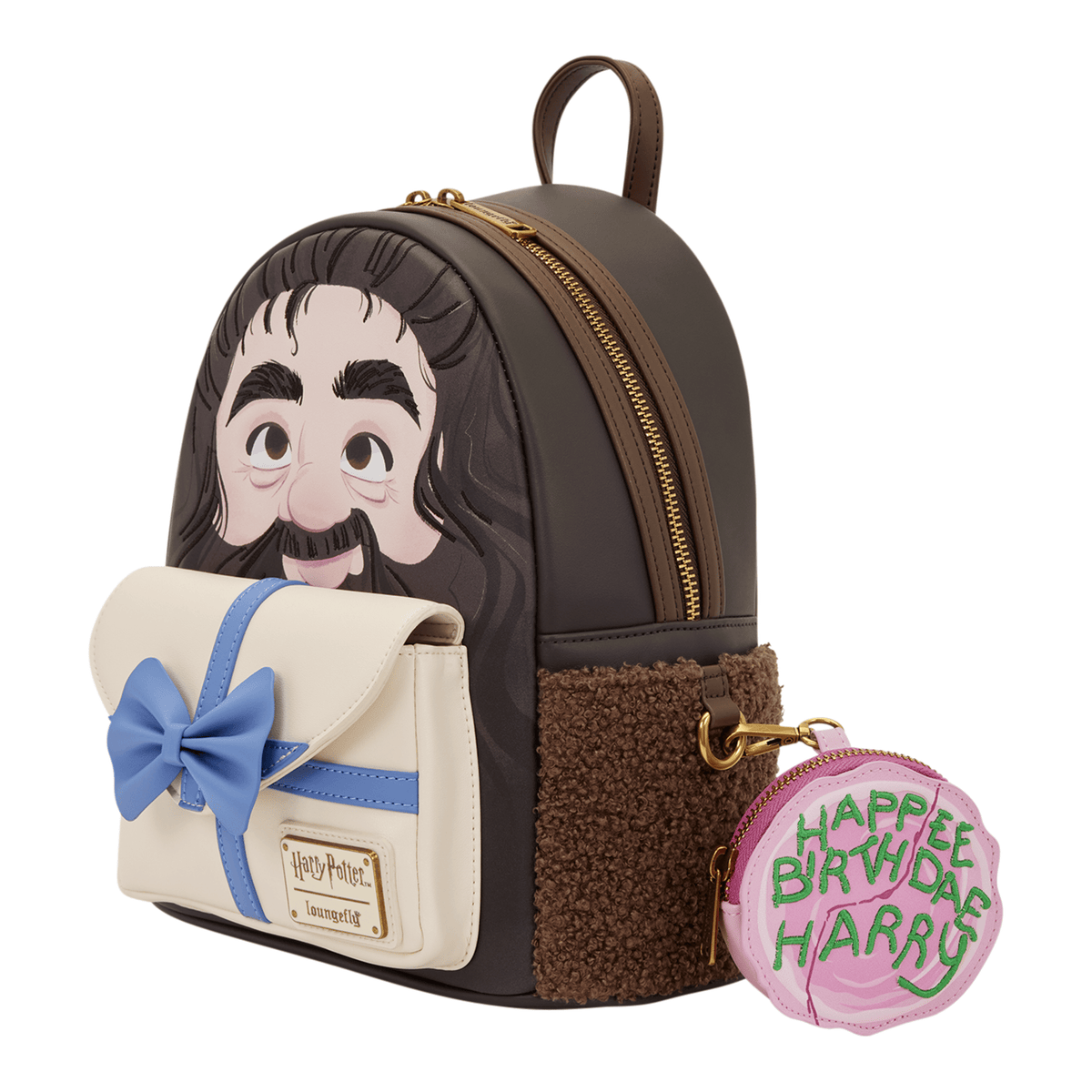Loungefly - Harry Potter Hagrid Birthday Cake Mini Backpack 671803586352