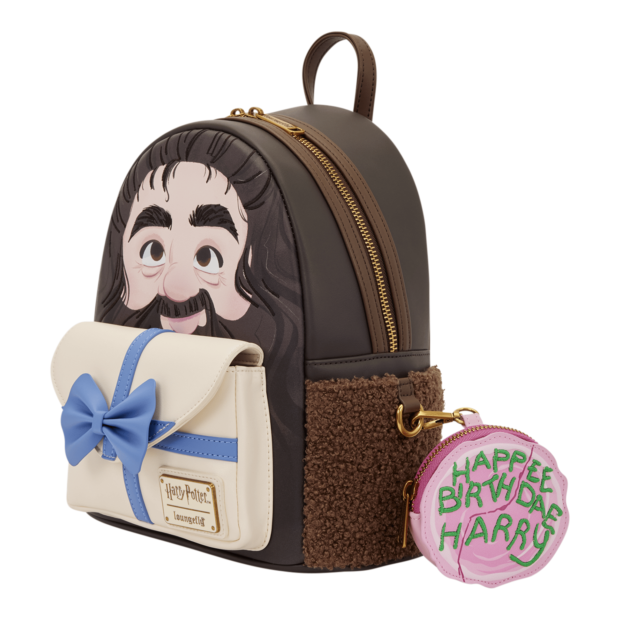 Loungefly - Harry Potter Hagrid Birthday Cake Mini Backpack 671803586352