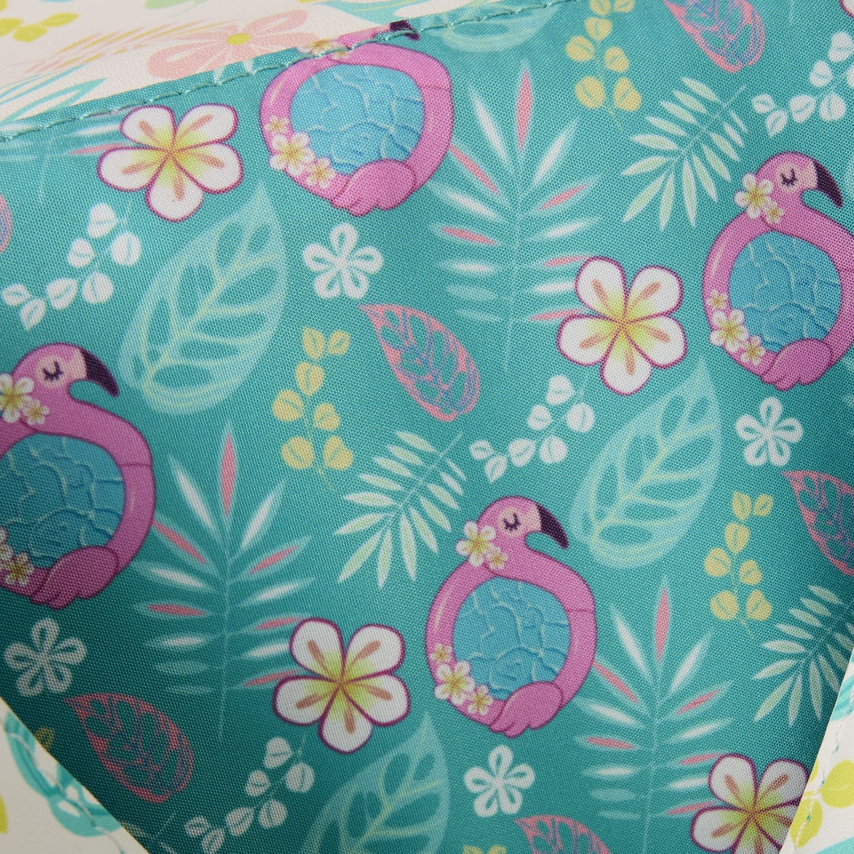 Loungefly - Hawaiian Shirt Crossbody Bag With Tropical Print And Adjustable Strap Edition