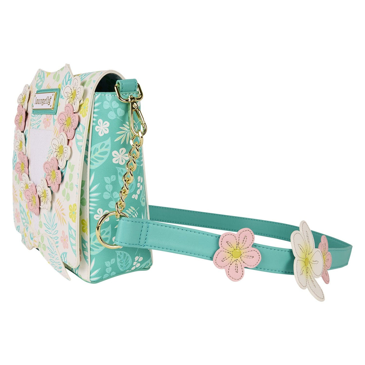 Loungefly - Hawaiian Shirt Crossbody Bag With Tropical Print And Adjustable Strap Edition