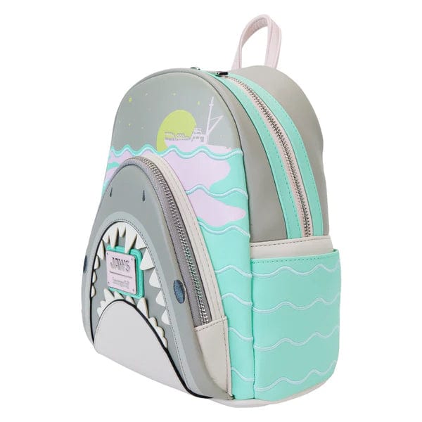 Loungefly – Jaws Movie Licence Mini Backpack with Appliqué 671803517165