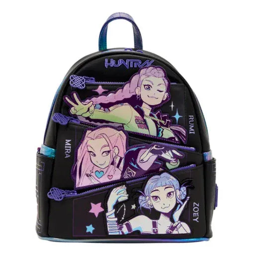 Loungefly - K-Pop Demon Hunters Huntrix Mini Backpack 671803588974