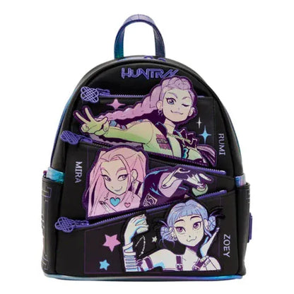 Loungefly - K-Pop Demon Hunters Huntrix Mini Backpack 671803588974